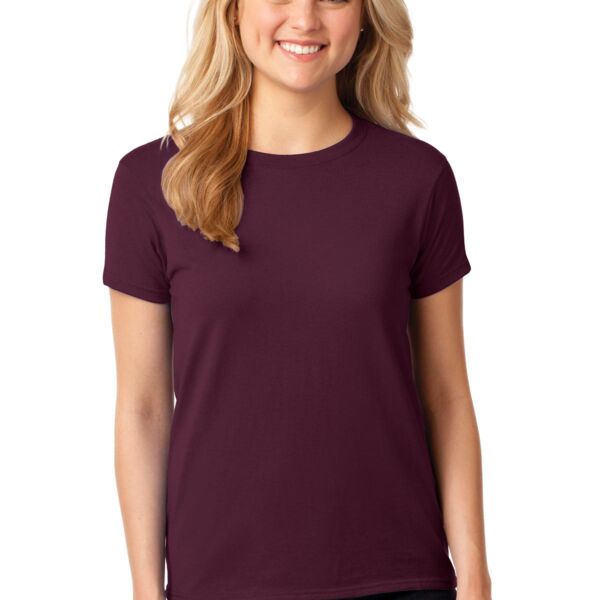 Montangelo Women's Heavy Cotton 100% Cotton T Shirt Thumbnail