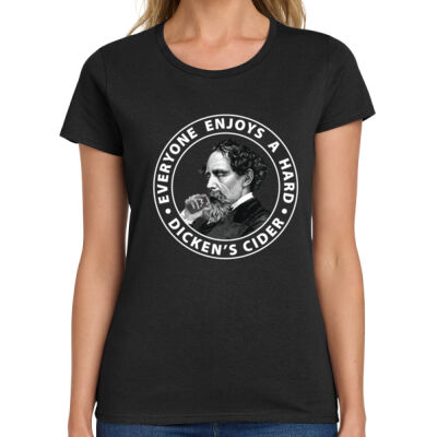 Dickens Cider Ladies T Shirt Thumbnail