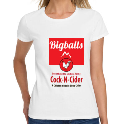 Cock-N-Cider Ladies T Thumbnail