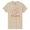 Montangelo Heavy Cotton 100% Cotton T Shirt Thumbnail