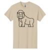Montangelo Heavy Cotton 100% Cotton T Shirt Thumbnail