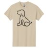 Montangelo Heavy Cotton 100% Cotton T Shirt Thumbnail