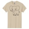 Montangelo Heavy Cotton 100% Cotton T Shirt Thumbnail