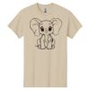 Montangelo Heavy Cotton 100% Cotton T Shirt Thumbnail