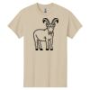 Montangelo Heavy Cotton 100% Cotton T Shirt Thumbnail