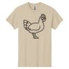 Montangelo Heavy Cotton 100% Cotton T Shirt Thumbnail