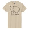 Montangelo Heavy Cotton 100% Cotton T Shirt Thumbnail
