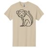 Montangelo Heavy Cotton 100% Cotton T Shirt Thumbnail