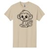 Montangelo Heavy Cotton 100% Cotton T Shirt Thumbnail