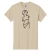 Montangelo Heavy Cotton 100% Cotton T Shirt Thumbnail