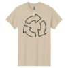 Montangelo Heavy Cotton 100% Cotton T Shirt Thumbnail
