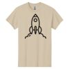 Montangelo Heavy Cotton 100% Cotton T Shirt Thumbnail