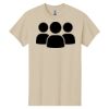 Montangelo Heavy Cotton 100% Cotton T Shirt Thumbnail