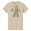 Montangelo Heavy Cotton 100% Cotton T Shirt Thumbnail