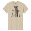 Montangelo Heavy Cotton 100% Cotton T Shirt Thumbnail
