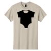 Montangelo Heavy Cotton 100% Cotton T Shirt Thumbnail