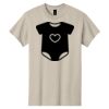 Montangelo Heavy Cotton 100% Cotton T Shirt Thumbnail