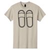 Montangelo Heavy Cotton 100% Cotton T Shirt Thumbnail