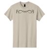Montangelo Heavy Cotton 100% Cotton T Shirt Thumbnail