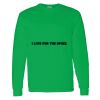 Montangelo 100% Cotton Long Sleeve T Shirt Thumbnail