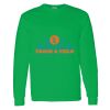 Montangelo 100% Cotton Long Sleeve T Shirt Thumbnail