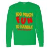 Montangelo 100% Cotton Long Sleeve T Shirt Thumbnail