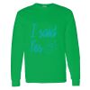 Montangelo 100% Cotton Long Sleeve T Shirt Thumbnail