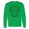 Montangelo 100% Cotton Long Sleeve T Shirt Thumbnail