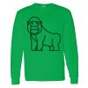 Montangelo 100% Cotton Long Sleeve T Shirt Thumbnail