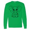 Montangelo 100% Cotton Long Sleeve T Shirt Thumbnail