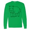 Montangelo 100% Cotton Long Sleeve T Shirt Thumbnail