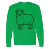 Montangelo 100% Cotton Long Sleeve T Shirt Thumbnail