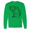 Montangelo 100% Cotton Long Sleeve T Shirt Thumbnail