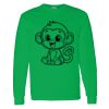 Montangelo 100% Cotton Long Sleeve T Shirt Thumbnail