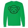 Montangelo 100% Cotton Long Sleeve T Shirt Thumbnail