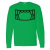 Montangelo 100% Cotton Long Sleeve T Shirt Thumbnail