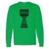 Montangelo 100% Cotton Long Sleeve T Shirt Thumbnail