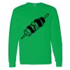 Montangelo 100% Cotton Long Sleeve T Shirt Thumbnail