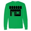 Montangelo 100% Cotton Long Sleeve T Shirt Thumbnail