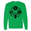 Montangelo 100% Cotton Long Sleeve T Shirt Thumbnail