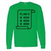 Montangelo 100% Cotton Long Sleeve T Shirt Thumbnail