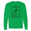 Montangelo 100% Cotton Long Sleeve T Shirt Thumbnail