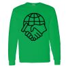 Montangelo 100% Cotton Long Sleeve T Shirt Thumbnail