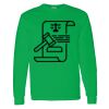 Montangelo 100% Cotton Long Sleeve T Shirt Thumbnail