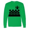 Montangelo 100% Cotton Long Sleeve T Shirt Thumbnail