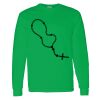 Montangelo 100% Cotton Long Sleeve T Shirt Thumbnail