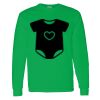 Montangelo 100% Cotton Long Sleeve T Shirt Thumbnail