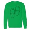 Montangelo 100% Cotton Long Sleeve T Shirt Thumbnail