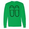 Montangelo 100% Cotton Long Sleeve T Shirt Thumbnail