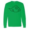 Montangelo 100% Cotton Long Sleeve T Shirt Thumbnail